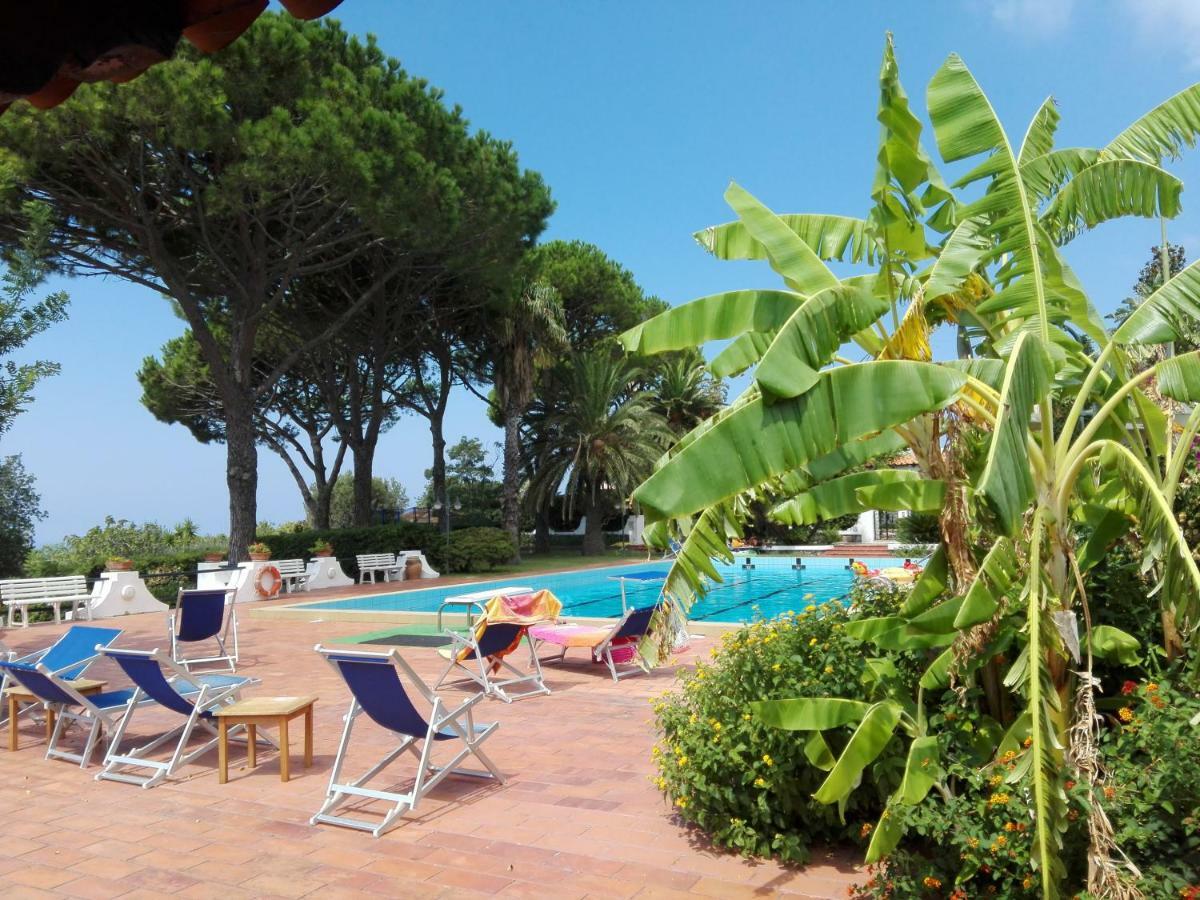 Villa Moma Giardino, Tennis E Piscina Panoramica Ísquia Exterior foto